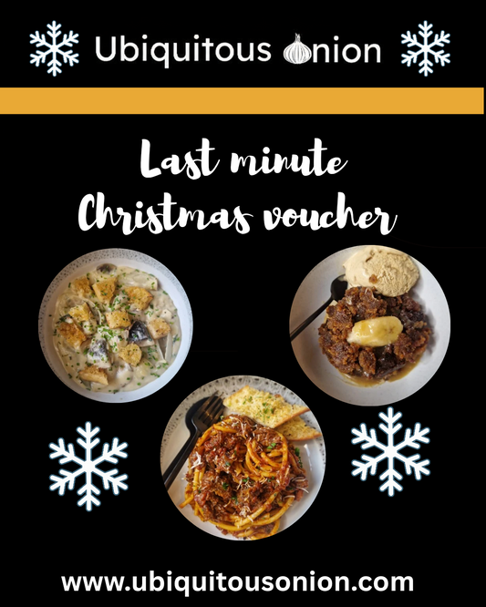 Gift of food for Christmas